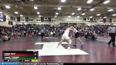220 lbs Cons. Round 2 - Danny Cushing, Tinley Park (Andrew) vs Chase Roof, Algona