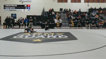 131 lbs Semifinal - Karlee Brooks, Iowa vs Moni Griffin, Augustana (IL)