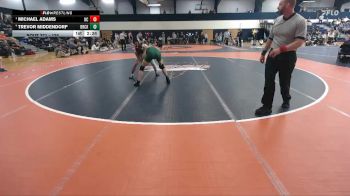 125 lbs Semifinal - Michael Adams, Ursinus vs Trevor Middendorf, Brockport