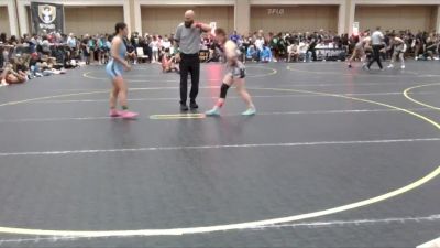 101 lbs Round Of 64 - Savanna Melancon, Paw vs Serenity Bass, Rancho Mirage HS