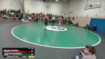 120 lbs Semifinal - JoseLuis Villanueva, Powell vs Peyton Stansell, Big Piney