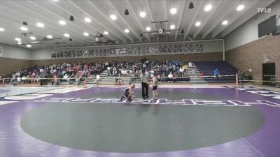 72-77 lbs Round 1 - Lucas Boyer, Lingle-Ft. Laramie MS vs Kabel Allen, Glenrock Intermediate Middle School