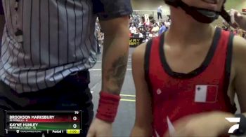 75 lbs Semis & 1st Wrestleback (8 Team) - Jack Lucas, Mi Pitbulls Gold vs Kaiden Mifsud, Mi Pitbulls