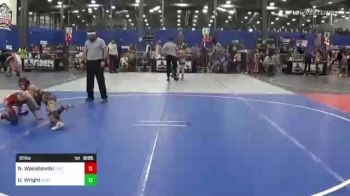 65 lbs Consi Of 8 #2 - Noah Wasielewski, Riot Room vs Uryah Wright, Alber Athlectics