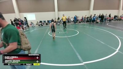 74 lbs Quarterfinal - Alex Lobdell, 3F Wrestling vs Griffin Giganti, Fort Polk Wrestling