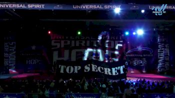 Cheer Infinity Allstars - Top Secret [2025 L3 Senior - D2 - Small - B Day 2] 2025 Spirit of Hope Grand Nationals