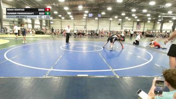 135 lbs Rr Rnd 2 - Noah Khafagi, RedNose Wrestling School - MS vs Gunner Pendergraft, Mat Assassins Red - MS