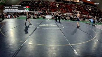 5A 132 lbs Champ. Round 1 - Draikyn Ferreira, Twin Falls vs Hazen Thompson, Century