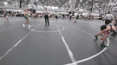 76 lbs Round 8 (10 Team) - Tate Bauer, Ohio Gold vs Ryder Hernandez, Outlaws MS