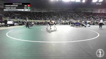 B3A-132 lbs Quarterfinal - Tommy Miller, Marlow vs Jaxon Sheppard, Kingfisher