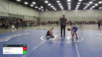 85 lbs Consi Of 16 #2 - Joaquin Knott, Sebolt Wrestling Academy vs Jack Burdick, Carbon Wrestling Club