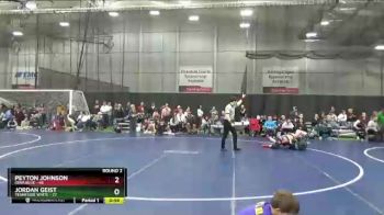 152 lbs Round 2 (4 Team) - Jordan Geist, Tennessee White vs Peyton Johnson, Iowa Blue