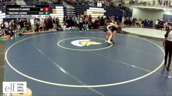 170 lbs. Semifinal - Siobhan Flanner, Shawnee Mission South vs Irelynn Laurin, West Creek