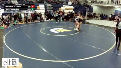 170 lbs. Semifinal - Siobhan Flanner, Shawnee Mission South vs Irelynn Laurin, West Creek