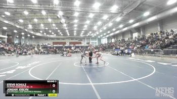 145 lbs Round 3 (3 Team) - Steve Schulz, Palmyra Macedon Sr HS vs Jordan Joslyn, Chautauqua Lake-Westfield-Panama