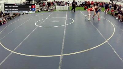 155 lbs Bella Carlson, Minnesota vs Sally Johnson, Tennessee