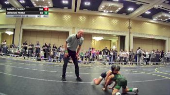 50 lbs Round Of 16 - Audrey Castro, Savage House WC vs Lorenzo Perez, Rising Sun WC