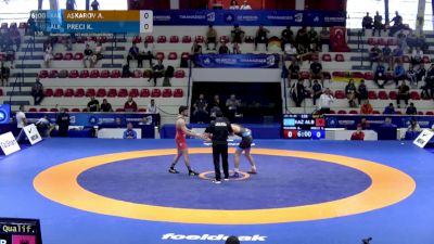 65 kg Qualif. - Adlan Askarov, Kazakhstan vs Klevisi Preci, Albania