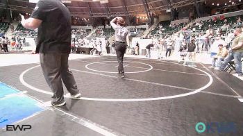 51 lbs Consi Of 4 - Aeryn Jackson, Locust Grove Youth Wrestling vs Stella Spencer, Collinsville Cardinal Youth Wrestling