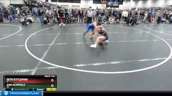 120 lbs Champ. Round 1 - Sam Schmalz, WI vs Seth Ettleman, IA