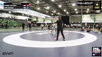 157 kg Final - Gabriel Delgado, Gold Rush Wrestling vs Luke Burgar, Spartan Mat Club