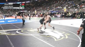 Cons. Semi - Brody Mattox, Crete vs Logan Rowell, Auburn