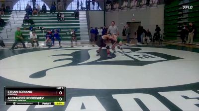 126 lbs Champ. Round 2 - Alexander Rodriguez, Cardinal Gibbons vs Ethan Soriano, Gonzaga