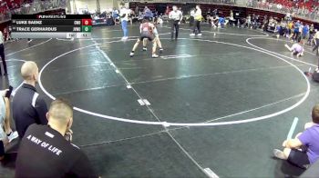 112 lbs Cons. Round 2 - Trace Gerhardus, Jr. Viking Wrestling Club vs Luke Saenz, CWO