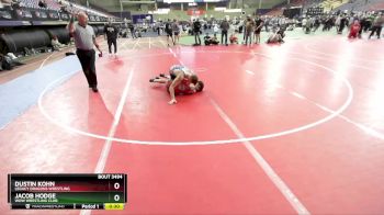 150 lbs Cons. Round 4 - Dustin Kohn, Legacy Dragons Wrestling vs Jacob Hodge, WOW Wrestling Club