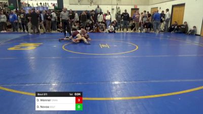 145 lbs Consy 3 - Dane Wenner, Cranberry vs Didier Novoa, Southwest Miami-FL