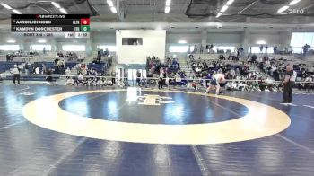 285 lbs 3rd Place Match - Kamdyn Dorchester, Ithaca vs Aaron Johnson, Alfred State