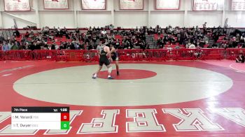 195 lbs 7th Place - Marco Yerardi, Foxborough vs Tennyson Dwyer, Excel Academy