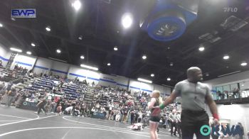 125/135 lbs Quarterfinal - Hailey Sisson, Shelton Wrestling Academy vs Mahlea Warrior (135), Tecumseh Youth Wrestling