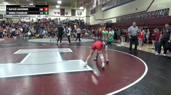 105 lbs Cons. Round 2 - Emma Staebler, Clear Creek-Amana vs Kaylin Goodwin, Linn-Mar
