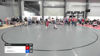 107 kg Rr Rnd 2 - Gracie Talbot, Maine Trappers vs LILY DECKER, Misfits Hurricane