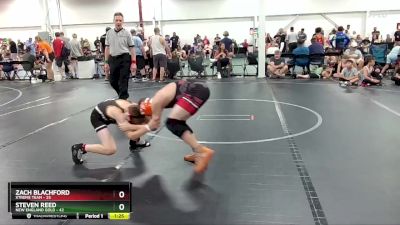 110 lbs Round 2 (4 Team) - Zach Blachford, Xtreme Team vs Steven Reed, New England Gold