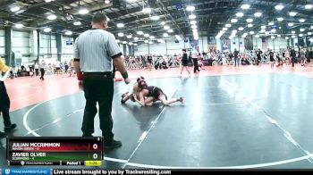 76 lbs Rd# 4- 2:00pm Friday Final Pool - Zavier Olver, Scorpions vs Julian McCrimmon, Minion Green
