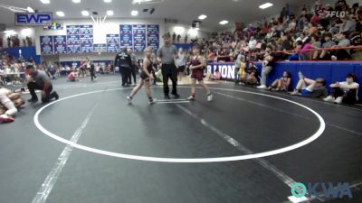 85 lbs Rr Rnd 2 - Everett Bolay, Perry Wrestling Academy vs Braylie Sparks, Clinton Youth Wrestling