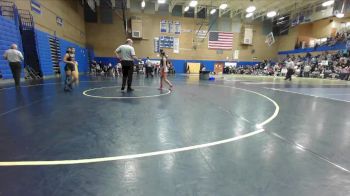 105lbs Champ. Round 2 - Malia Riojas, Granger (Girls) vs Feyth Espinoza, Davis (Girls)