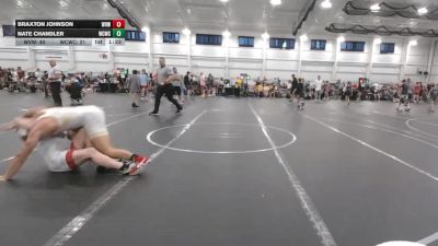 190 lbs Round 1 (4 Team) - Braxton Johnson, West Virginia Wild vs Nate Chandler, Wrecking Crew WC