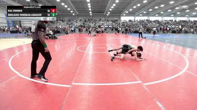 132 lbs Round Of 128 - Kai Zinner, VA vs Emiliano Hineman-Amador, TN