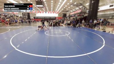 160 lbs Round 4 (12 Team) - Kaylee Anderson, Marymount vs Talia Robles, Elmira College
