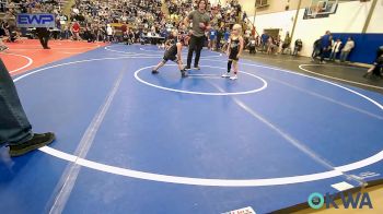 60 lbs Consolation - Bryar Burch, Dark Cloud Wrestling Club vs Audrey Hembree, Wyandotte Youth Wrestling