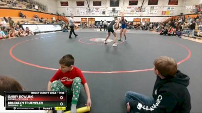 140B Round 1 - Gabby Dowling, Greybull/Riverside vs Brueklyn Truempler, Shoshoni