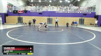 105 lbs Round 1 - Valerie Pope, Bloomington South vs Claire May, Roncalli