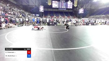 132 lbs Rnd Of 128 - Kale Petersen, Iowa vs Maddox McArthur, Georgia
