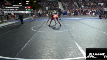120 lbs Champ. Round 1 - Meikeil Marshall, RSA vs Kash Wendland, Hays WC