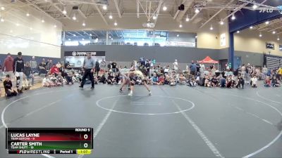 96 lbs Round 5 (8 Team) - Carter Smith, Team Shutt vs Lucas Layne, Team Gotcha