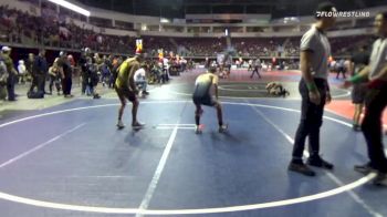 109 lbs Consolation - Adrian Martinez, Atrisco Jaguars vs Darrell Gibson, Golden Eagle Wrestling Club Highlands Ranch, CO