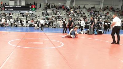 160 lbs Consi Of 8 #2 - Bentley Gayheart, OH vs Bo Foust, PA